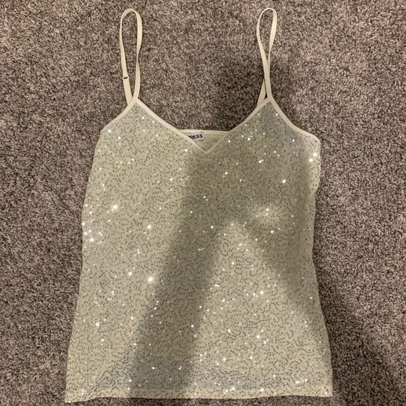 Express sequined camis - Picture 2 of 6